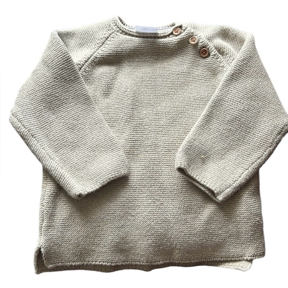 Zara Cotton Knit Kids Sweater Size 2 To 3 Years Old